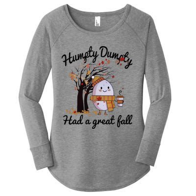 Cute Humpty Dumpty Had a Great Fall Hallothanksmas Women's Perfect Tri Tunic Long Sleeve Shirt