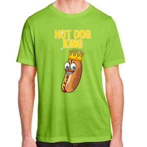 Cute Hot Dog Design For Women Food Hot Dog Lovers Adult ChromaSoft Performance T-Shirt