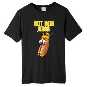 Cute Hot Dog Design For Women Food Hot Dog Lovers Tall Fusion ChromaSoft Performance T-Shirt