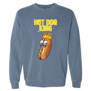 Cute Hot Dog Design For Women Food Hot Dog Lovers Garment-Dyed Sweatshirt