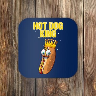 Cute Hot Dog Design For Women Food Hot Dog Lovers Coaster