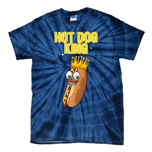 Cute Hot Dog Design For Women Food Hot Dog Lovers Tie-Dye T-Shirt