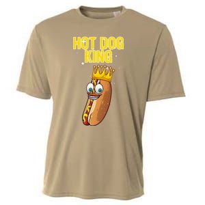 Cute Hot Dog Design For Women Food Hot Dog Lovers Cooling Performance Crew T-Shirt