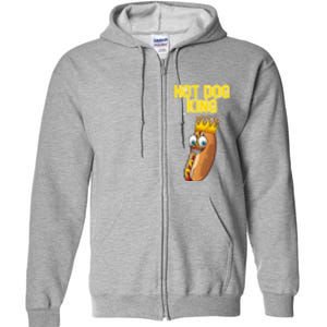 Cute Hot Dog Design For Women Food Hot Dog Lovers Full Zip Hoodie