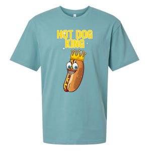 Cute Hot Dog Design For Women Food Hot Dog Lovers Sueded Cloud Jersey T-Shirt