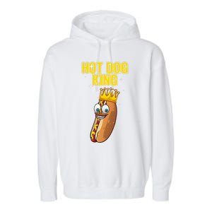 Cute Hot Dog Design For Women Food Hot Dog Lovers Garment-Dyed Fleece Hoodie