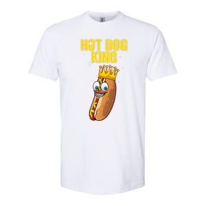 Cute Hot Dog Design For Women Food Hot Dog Lovers Softstyle CVC T-Shirt