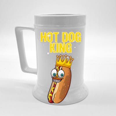 Cute Hot Dog Design For Women Food Hot Dog Lovers Beer Stein