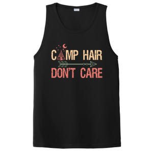 Camp Hair Dont Care Camping Camper Gift PosiCharge Competitor Tank