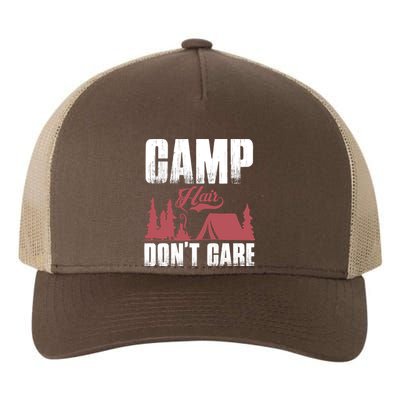 Camp Hair Dont Care Yupoong Adult 5-Panel Trucker Hat