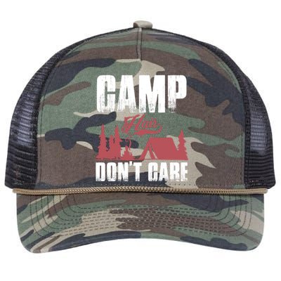 Camp Hair Dont Care Retro Rope Trucker Hat Cap