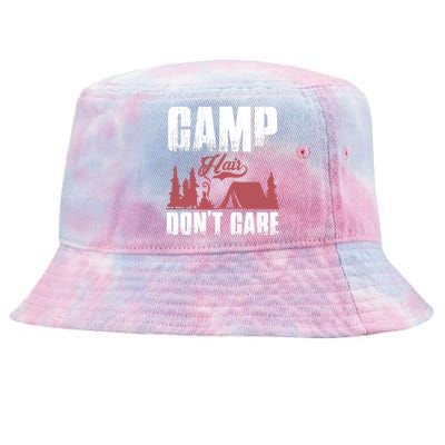 Camp Hair Dont Care Tie-Dyed Bucket Hat