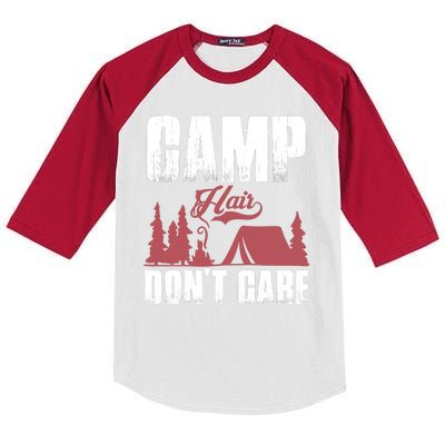 Camp Hair Dont Care Kids Colorblock Raglan Jersey