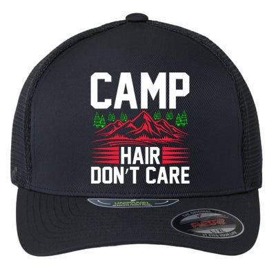 Camp Hair Dont Care Flexfit Unipanel Trucker Cap