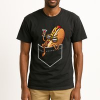 Cool Hot Dog Design For Women Dish Hot Dog Lovers Tall T-Shirt