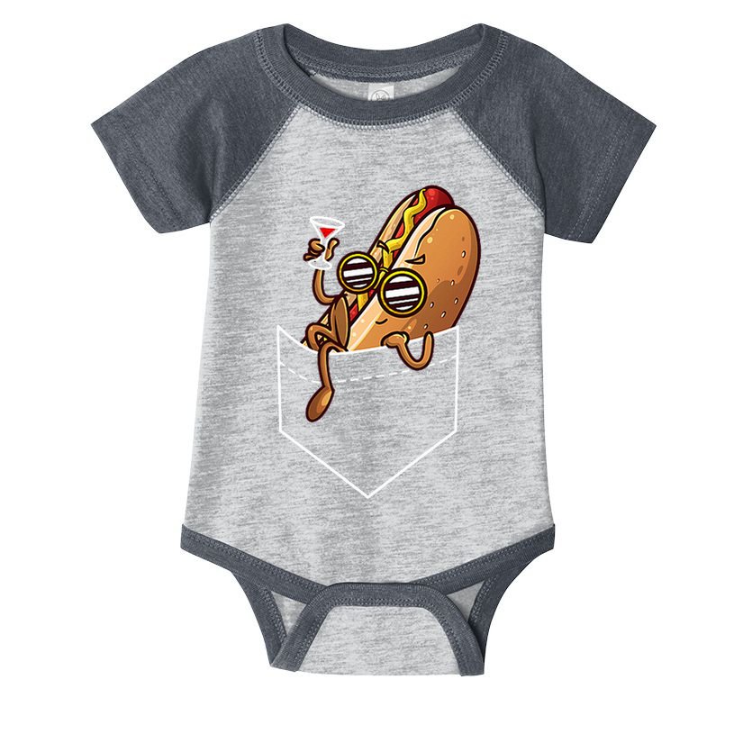 Cool Hot Dog Design For Women Dish Hot Dog Lovers Infant Baby Jersey Bodysuit