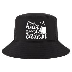 Camp Hair Dont Care Camping Hiking Mountaineering Gift Cool Comfort Performance Bucket Hat