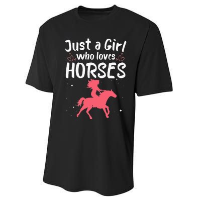 Cute Horse Design For  Horse Riding Equestrian Performance Sprint T-Shirt