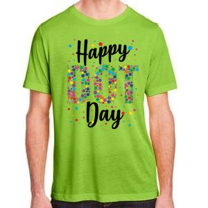 Colorful Happy DOT Day International DOT Day Adult ChromaSoft Performance T-Shirt