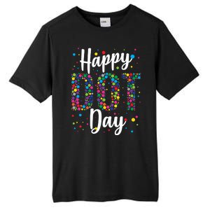 Colorful Happy DOT Day International DOT Day Tall Fusion ChromaSoft Performance T-Shirt