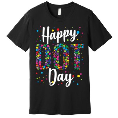 Colorful Happy DOT Day International DOT Day Premium T-Shirt