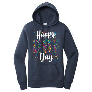 Colorful Happy DOT Day International DOT Day Women's Pullover Hoodie