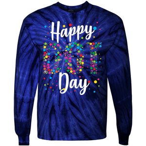 Colorful Happy DOT Day International DOT Day Tie-Dye Long Sleeve Shirt