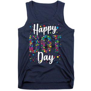 Colorful Happy DOT Day International DOT Day Tank Top