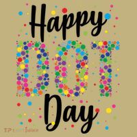 Colorful Happy DOT Day International DOT Day T-Shirt