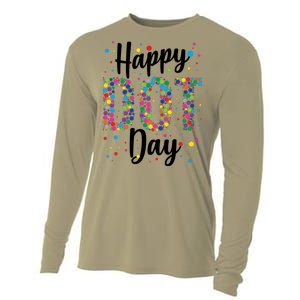 Colorful Happy DOT Day International DOT Day Cooling Performance Long Sleeve Crew