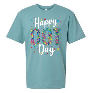 Colorful Happy DOT Day International DOT Day Sueded Cloud Jersey T-Shirt