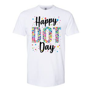 Colorful Happy DOT Day International DOT Day Softstyle CVC T-Shirt