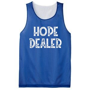 Cute Hope Dealer Uplifting Graphic Positive Mesh Reversible Basketball Jersey Tank