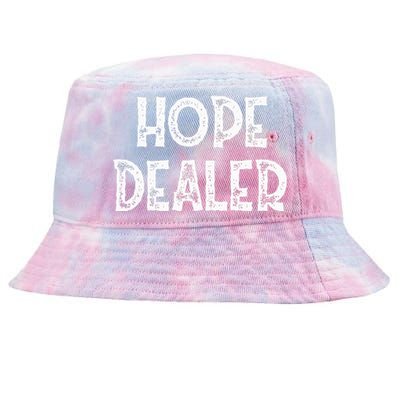 Cute Hope Dealer Uplifting Graphic Positive Tie-Dyed Bucket Hat