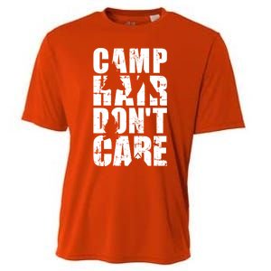 Camp Hair Dont Care Camping Gift Cooling Performance Crew T-Shirt