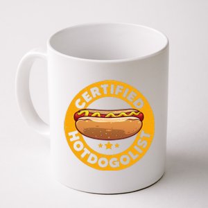 Cool Hot Dog Design For Men Women Sausage Hot Dog Lover Coffee Mug