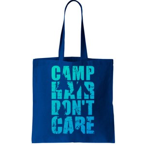 Camp Hair Dont Care Camping Gift Tote Bag