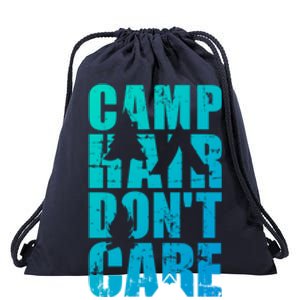 Camp Hair Dont Care Camping Gift Drawstring Bag