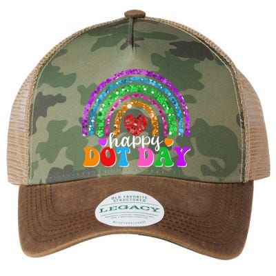 Cute Happy Dot Day Polka Dots Legacy Tie Dye Trucker Hat
