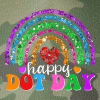 Cute Happy Dot Day Polka Dots Legacy Tie Dye Trucker Hat