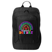 Cute Happy Dot Day Polka Dots City Backpack