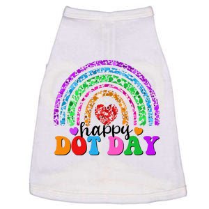 Cute Happy Dot Day Polka Dots Doggie Tank