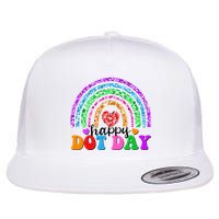 Cute Happy Dot Day Polka Dots Flatbill Hat