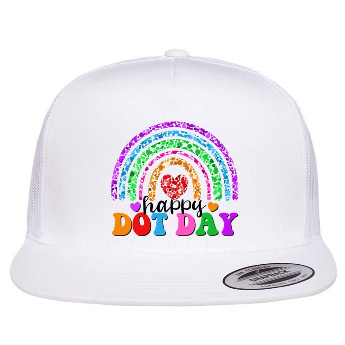 Cute Happy Dot Day Polka Dots Flatbill Hat