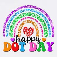 Cute Happy Dot Day Polka Dots Flatbill Hat