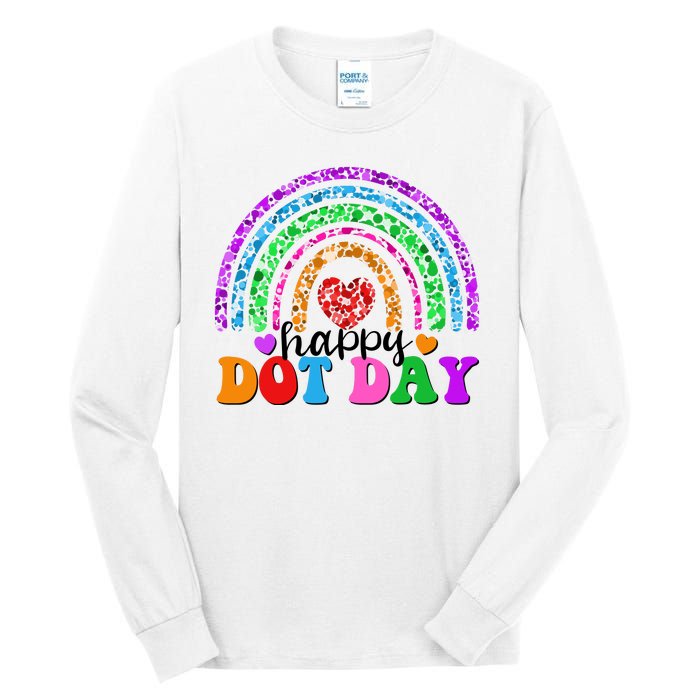 Cute Happy Dot Day Polka Dots Tall Long Sleeve T-Shirt