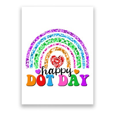 Cute Happy Dot Day Polka Dots Poster