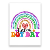 Cute Happy Dot Day Polka Dots Poster