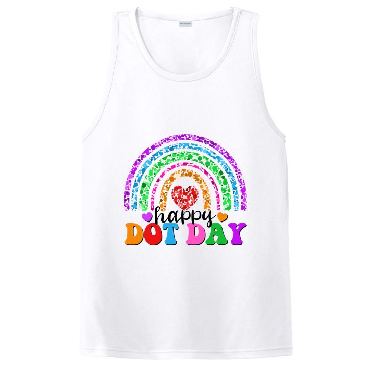 Cute Happy Dot Day Polka Dots PosiCharge Competitor Tank