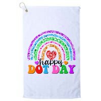 Cute Happy Dot Day Polka Dots Golf Towel